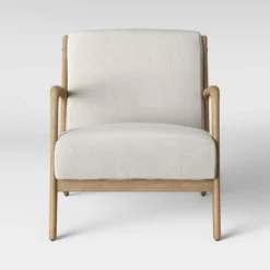 Esters Wood Armchair - Threshold™ 26 Esters Wood Armchair - Threshold™ -HOMES: Inside + Out Store GUEST 00f54c4c a989 46e9 a38e 2d1b0f79d4c9
