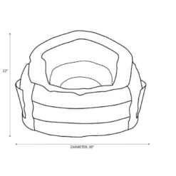 Settle In Kids’ Bean Bag Chair - Pillowfort™ -HOMES: Inside + Out Store GUEST 0122a36e 4378 4f90 8b01 f92abecc69e0