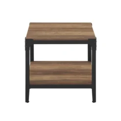 Set Of 2 Benny Urban Industrial Angle Iron Side Tables - Saracina Home -HOMES: Inside + Out Store GUEST 019b3316 5e4e 473f 8566 ecc9114f8c40