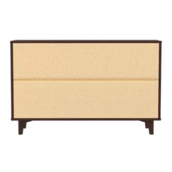 Mid-Century Modern Groove Wood 6 Drawer Dresser - Saracina Home -HOMES: Inside + Out Store GUEST 0586598b e165 489f b65a 685c48e0b8bd