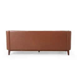 Ovando Contemporary Upholstered 3 Seater Sofa - Christopher Knight Home -HOMES: Inside + Out Store GUEST 05a46a7e c979 4083 8338 0782c994ece2