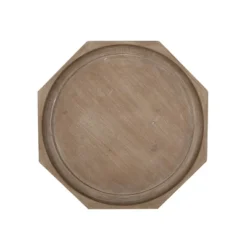 Catawissa French Country Accent Table With Octagonal Top Natural - Christopher Knight Home -HOMES: Inside + Out Store GUEST 083cfd96 9e8f 46cf a886 174a722ac791