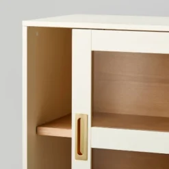 Promontory Sliding Glass TV Stand - Threshold™ Designed With Studio McGee 10 Promontory Sliding Glass TV Stand - Threshold™ Designed With Studio McGee -HOMES: Inside + Out Store GUEST 0a52b1e4 773b 4988 9e4c 43fbf31bcba8