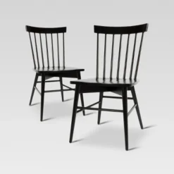 Set Of 2 Windsor Dining Chair - Threshold -HOMES: Inside + Out Store GUEST 0b9ba35a 3c3a 443f af54 3aefe24f579b