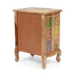 Ailey Handcrafted Boho Mango Wood 3 Drawer Nightstand Natural - Christopher Knight Home 17 Ailey Handcrafted Boho Mango Wood 3 Drawer Nightstand Natural - Christopher Knight Home -HOMES: Inside + Out Store GUEST 110cf7e6 7613 401d 89e3 e97fb2933bed
