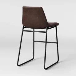 Bowden Faux Leather Counter Height Barstool - Threshold™ 9 Bowden Faux Leather Counter Height Barstool - Threshold™ -HOMES: Inside + Out Store GUEST 171d5689 a534 48da 8c79 824a9f24b7e0