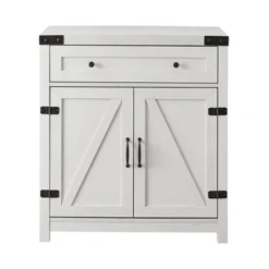 Clarabelle Rustic Farmhouse Barn Door Accent Cabinet - Saracina Home -HOMES: Inside + Out Store GUEST 181f52d7 3c67 4ef6 8039 c755776d93dd