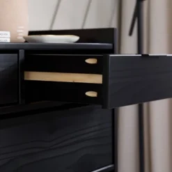 Mid-Century Modern Solid Wood 6 Drawer Vertical Dresser - Saracina Home -HOMES: Inside + Out Store GUEST 184ceaf1 9e4a 4825 81cf 64ea9dd97141