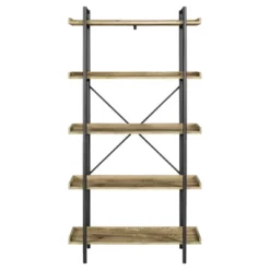 68" 5 Tray Shelf Urban Pipe X Back Bookshelf - Saracina Home 14 68" 5 Tray Shelf Urban Pipe X Back Bookshelf - Saracina Home -HOMES: Inside + Out Store GUEST 18cd1433 31a3 4be1 8f59 f88c9c732217