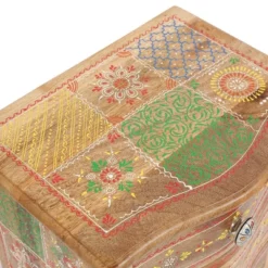 Ailey Handcrafted Boho Mango Wood 3 Drawer Nightstand Natural - Christopher Knight Home 22 Ailey Handcrafted Boho Mango Wood 3 Drawer Nightstand Natural - Christopher Knight Home -HOMES: Inside + Out Store GUEST 1b24fd0e 3e0c 4fca bc0a f42a5ee19376