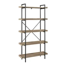 68" 5 Tray Shelf Urban Pipe X Back Bookshelf - Saracina Home 19 68" 5 Tray Shelf Urban Pipe X Back Bookshelf - Saracina Home -HOMES: Inside + Out Store GUEST 1ba76728 7bd1 44dc b91f 1adf495caa27