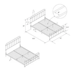 Waldorf Metal Bed - Room & Joy 21 Waldorf Metal Bed - Room & Joy -HOMES: Inside + Out Store GUEST 1d6d3952 641b 4796 9aef f458cb803853