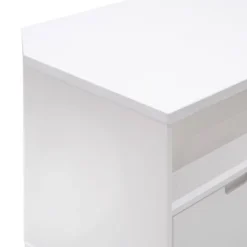 Cara Mid-Century Modern 3 Drawer Corner TV Stand For TVs Up To 58" - Saracina Home 26 Cara Mid-Century Modern 3 Drawer Corner TV Stand For TVs Up To 58" - Saracina Home -HOMES: Inside + Out Store GUEST 1db165e7 1371 42c2 8c66 4783766233cd