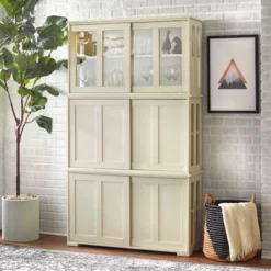 Pacific Stackable Cabinet With Sliding Doors - Buylateral 15 Pacific Stackable Cabinet With Sliding Doors - Buylateral -HOMES: Inside + Out Store GUEST 201f86a8 1958 4161 b137 0ca70adea08d