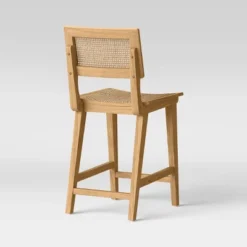 Tormod Backed Cane Counter Height Barstool - Threshold™ -HOMES: Inside + Out Store GUEST 25601439 3d05 417f 90b6 a34e31b9d7f9