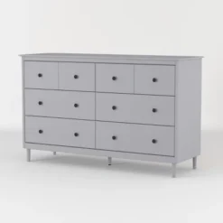 Stiva Classic Mid-Century Modern Horizontal 6 Drawer Dresser - Saracina Home -HOMES: Inside + Out Store GUEST 2c0f1422 b671 46ec b109 88e3611616b7