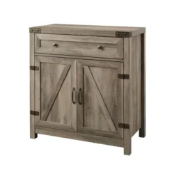 Clarabelle Rustic Farmhouse Barn Door Accent Cabinet - Saracina Home -HOMES: Inside + Out Store GUEST 2d8d5b55 e561 4227 a574 1572e2ec7530
