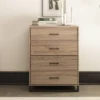 Mixed Material 4 Drawer Dresser - Room Essentials™ 1 Mixed Material 4 Drawer Dresser - Room Essentials™ -HOMES: Inside + Out Store GUEST 33d80d67 5abd 499b a683 3f58b3d2e818