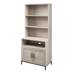 64.12" Orin Modern 2 Door Bookshelf Hutch - Saracina Home -HOMES: Inside + Out Store GUEST 3430bc99 4436 4284 b8dd 536051a78bbe