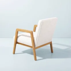 Upholstered Wood Framed Accent Arm Chair - Hearth & Hand™ With Magnolia -HOMES: Inside + Out Store GUEST 34be7eee ab8a 4640 9963 66acba611404