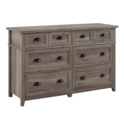 Fontella Transitional 6 Drawer Dresser - Saracina Home -HOMES: Inside + Out Store GUEST 351ace26 e73b 45b5 9dca f5635c344dd7