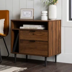 Rockwell Modern Storage Nightstand - Saracina Home -HOMES: Inside + Out Store GUEST 38101e1f da35 497d a94f 864385d56d62