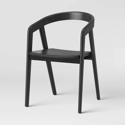 Lana Curved Back Dining Chair - Threshold™ 4 Lana Curved Back Dining Chair - Threshold™ - Image 2