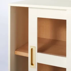 32" Promontory Sliding Glass 2 Door Cabinet - Threshold™ Designed With Studio McGee -HOMES: Inside + Out Store GUEST 398e0eec bec3 45c1 95e7 a8239c467b48