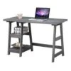 Designs2Go Trestle Desk With Shelves - Breighton Home -HOMES: Inside + Out Store GUEST 3db7d0de 6089 463c a0e9 b72c938c3cc8