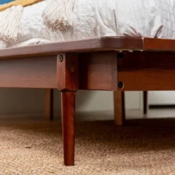 Boho Solid Wood Spindle Platform Bed - Saracina Home 23 Boho Solid Wood Spindle Platform Bed - Saracina Home -HOMES: Inside + Out Store GUEST 3eed612c 8a92 4ef4 835b fe0d274d907d