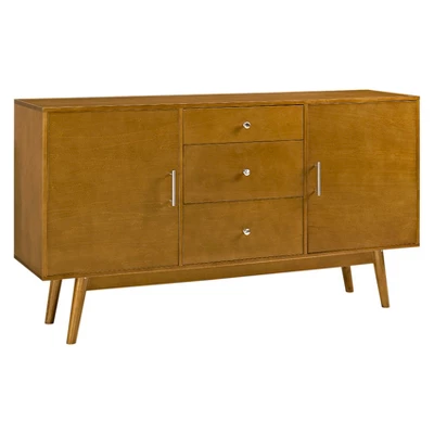 Mid-Century Modern Wood Console TV Stand For TVs Up To 65" - Saracina Home 4 Mid-Century Modern Wood Console TV Stand For TVs Up To 65" - Saracina Home - Image 2