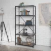 63" 4 Shelf Industrial Transitional Tall Bookshelf - Saracina Home -HOMES: Inside + Out Store GUEST 42e64f0b 65ee 4392 87ff 7f720fd98ee0