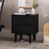Mid-Century Modern Wood Nightstand - Saracina Home 2 Mid-Century Modern Wood Nightstand - Saracina Home -HOMES: Inside + Out Store GUEST 43f2941c 7ce7 4e29 9a3a 3ea4e8b98e86
