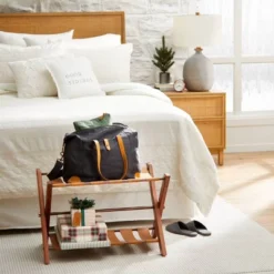 Wood & Cane Transitional Nightstand - Hearth & Hand™ With Magnolia -HOMES: Inside + Out Store GUEST 46a1cd0f 0a1e 45e6 ba36 320a27b743a3