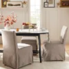 Canvas Slipcover Armless Dining Chair - Hearth & Hand™ With Magnolia -HOMES: Inside + Out Store GUEST 48c848be 306a 4882 803a a7cc67f3508c