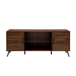 2 Door Mid-Century Modern Wood Storage TV Stand For TVs Up To 65" - Saracina Home 27 2 Door Mid-Century Modern Wood Storage TV Stand For TVs Up To 65" - Saracina Home -HOMES: Inside + Out Store GUEST 49853bf3 b9f4 42e9 9797 872d2fc51fcb