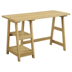 Designs2Go Trestle Desk With Shelves - Breighton Home -HOMES: Inside + Out Store GUEST 4b76c7d6 a99f 4fdf 9122 42818e9ee920
