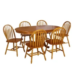 7pc Lancaster Dining Set - Buylateral -HOMES: Inside + Out Store GUEST 4c4f83a9 a04e 4644 8c38 d890feb9a2c7