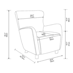 Kessler Wingback Faux Sherling Accent Chair Cream - Threshold™ Designed With Studio McGee -HOMES: Inside + Out Store GUEST 4c51f9cd e87e 4874 8672 f098ed2266be
