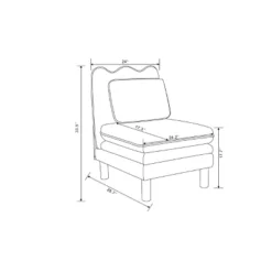 Bencia Slipper Chair Mustard - Opalhouse™ Designed With Jungalow™ -HOMES: Inside + Out Store GUEST 4d80f964 dbda 460c 8ee2 654eb7314d72