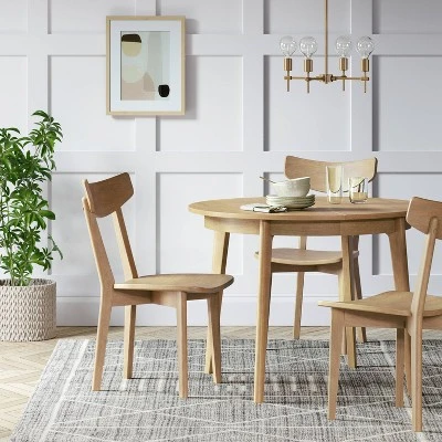 Astrid Mid-Century Dining Chairs - Threshold™ 3 Astrid Mid-Century Dining Chairs - Threshold™