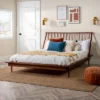 Boho Solid Wood Spindle Platform Bed - Saracina Home 2 Boho Solid Wood Spindle Platform Bed - Saracina Home -HOMES: Inside + Out Store GUEST 4eeaf92b bee3 4969 a988 f85ab0e0cf0f