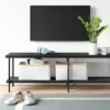 Wood And Metal TV Stand For TVs Up To 60" - Room Essentials™ -HOMES: Inside + Out Store GUEST 511edbfe 7989 4441 856c 26b398eef630