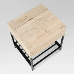 Loring End Table With Charging Station - Threshold™ 12 Loring End Table With Charging Station - Threshold™ -HOMES: Inside + Out Store GUEST 549b3ccc 3106 4063 b684 102c174f5c61