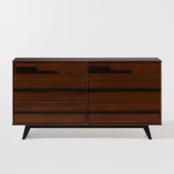 Modern 6 Drawer Double Dresser With Long Handles - Saracina Home 39 Modern 6 Drawer Double Dresser With Long Handles - Saracina Home -HOMES: Inside + Out Store GUEST 54fc63d0 b3c2 4d3c 80a9 de6f1ed855c9