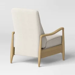 Dusk Mid-Century Wooden Arm Recliner - Threshold™ -HOMES: Inside + Out Store GUEST 55702441 300a 4057 98b7 7c66fcf823b0