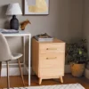 Wood Mid Century File Cabinet Light Brown - Threshold™ -HOMES: Inside + Out Store GUEST 5880e203 d843 47b3 bbf7 4e14b086135d
