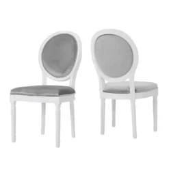 Set Of 2 Camille New Velvet Dining Chair - Christopher Knight Home -HOMES: Inside + Out Store GUEST 5a053c35 1e8b 497a b157 7c9458c3d702