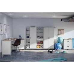 36" Vario 2 Door Wide Storage Cabinet White - Room & Joy -HOMES: Inside + Out Store GUEST 5a39d250 3a19 43a3 9317 7f3737f27ec1