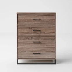 Mixed Material 4 Drawer Dresser - Room Essentials™ -HOMES: Inside + Out Store GUEST 5ae3294d 7b1e 49a6 9199 9fb307d27836